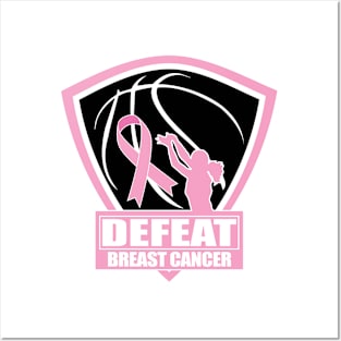 Defeat Breast Cancer Posters and Art
